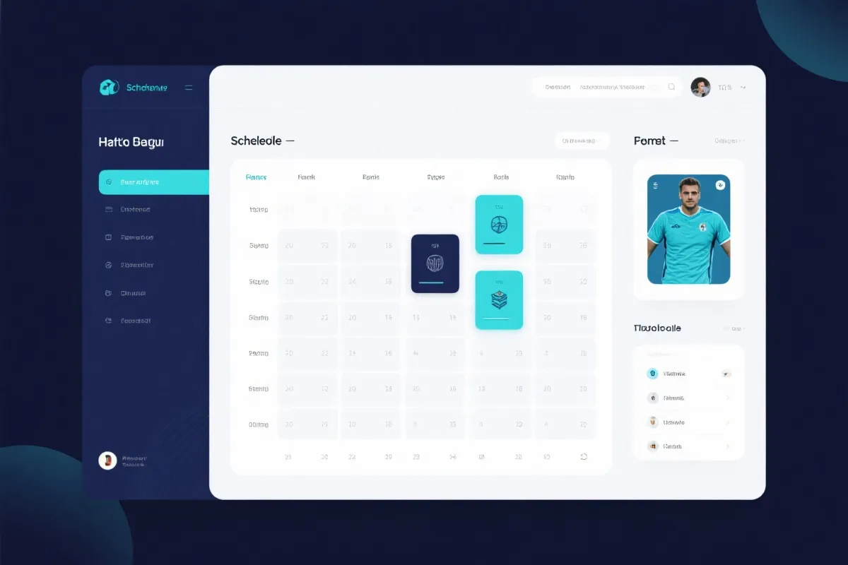 赛程与比赛时间查询示意图