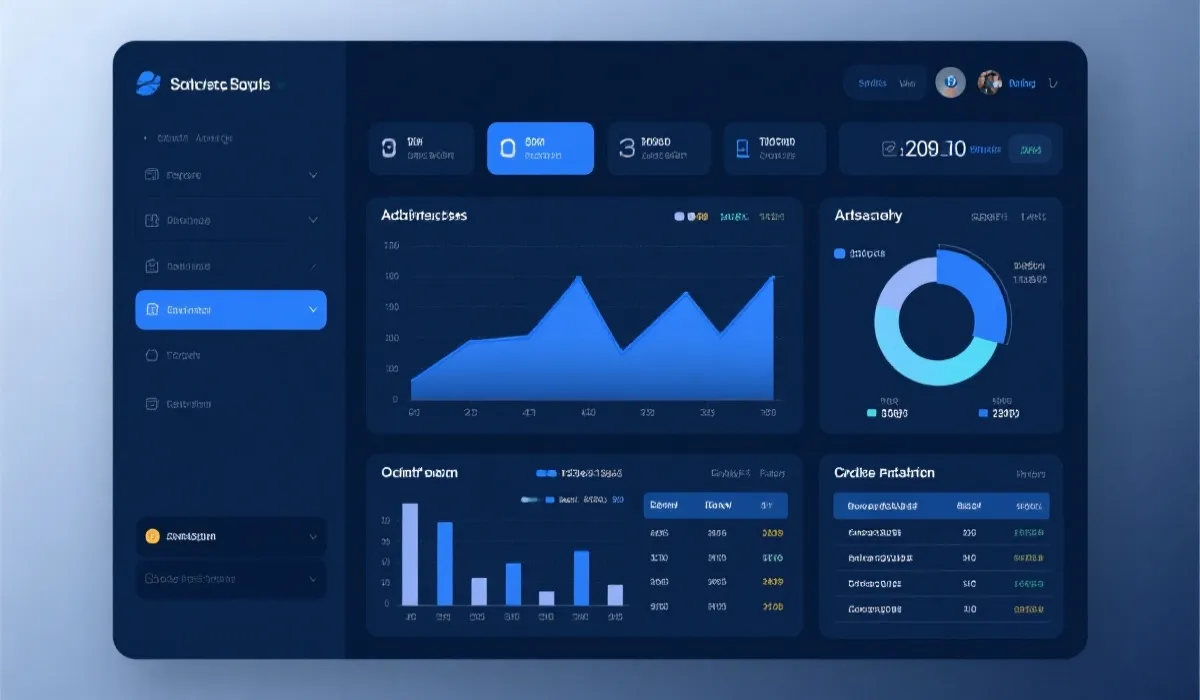 数据面板示意图